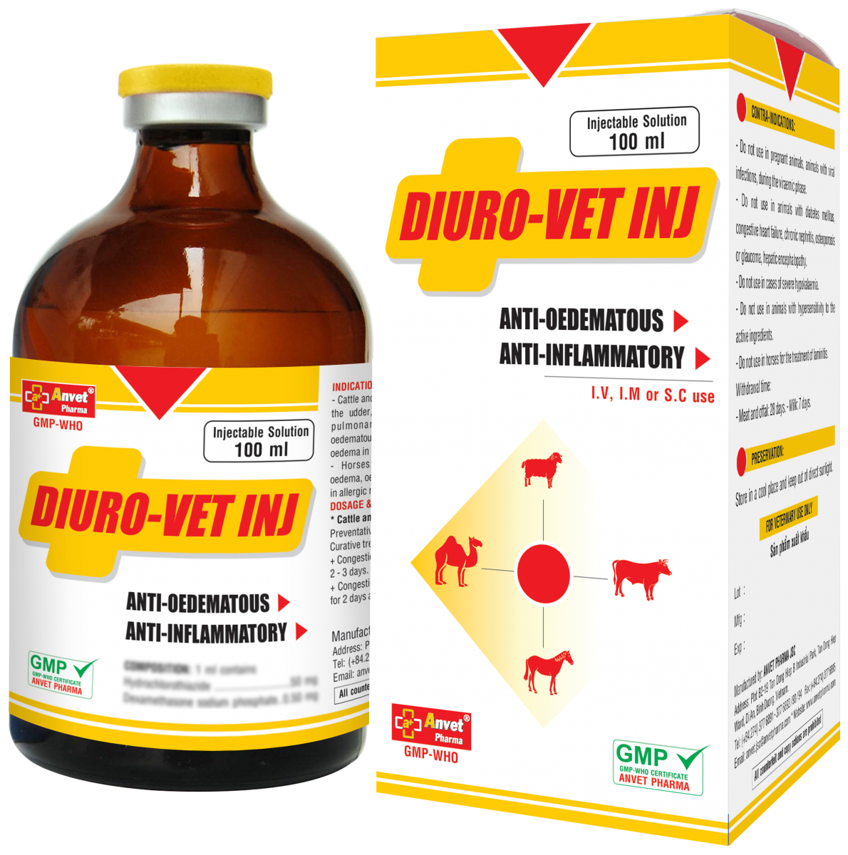 Diuro vet injection